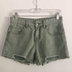 BDG mid rise Freja vintage fit shorts